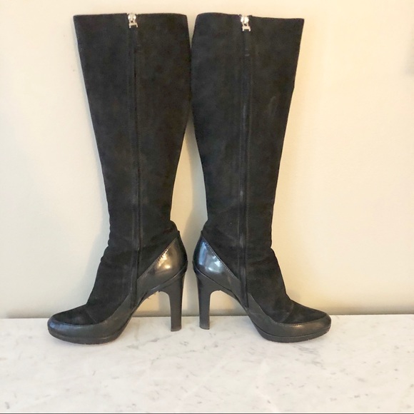 Fendi Suede Knee-High Boots - Picture 5 of 6